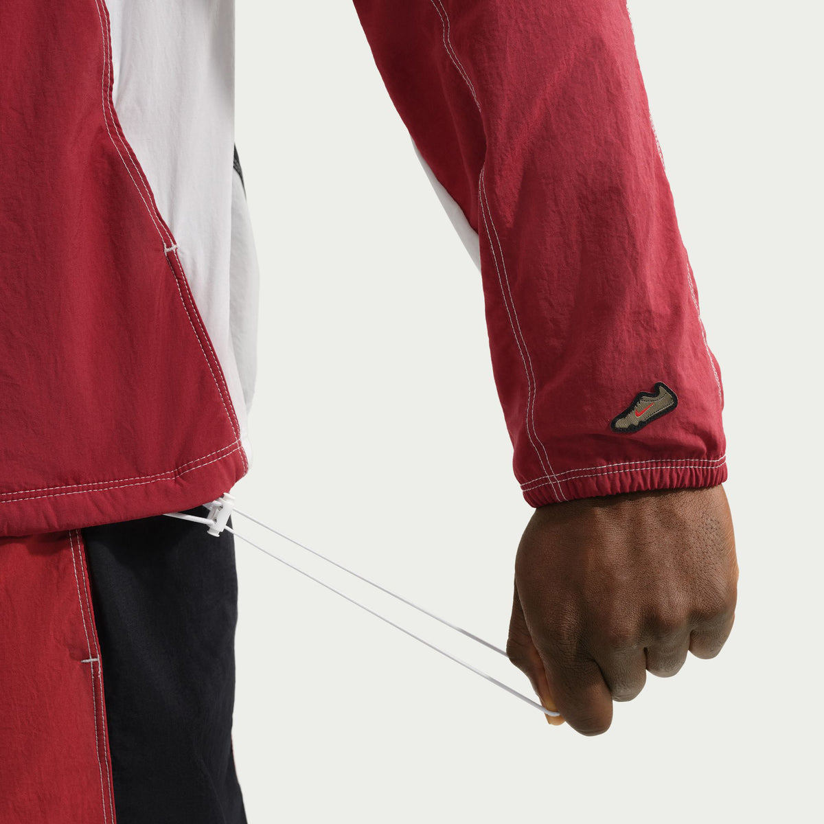 Nike Retro Dri-fıt Erkek Kırmızı Antrenman Ceketi