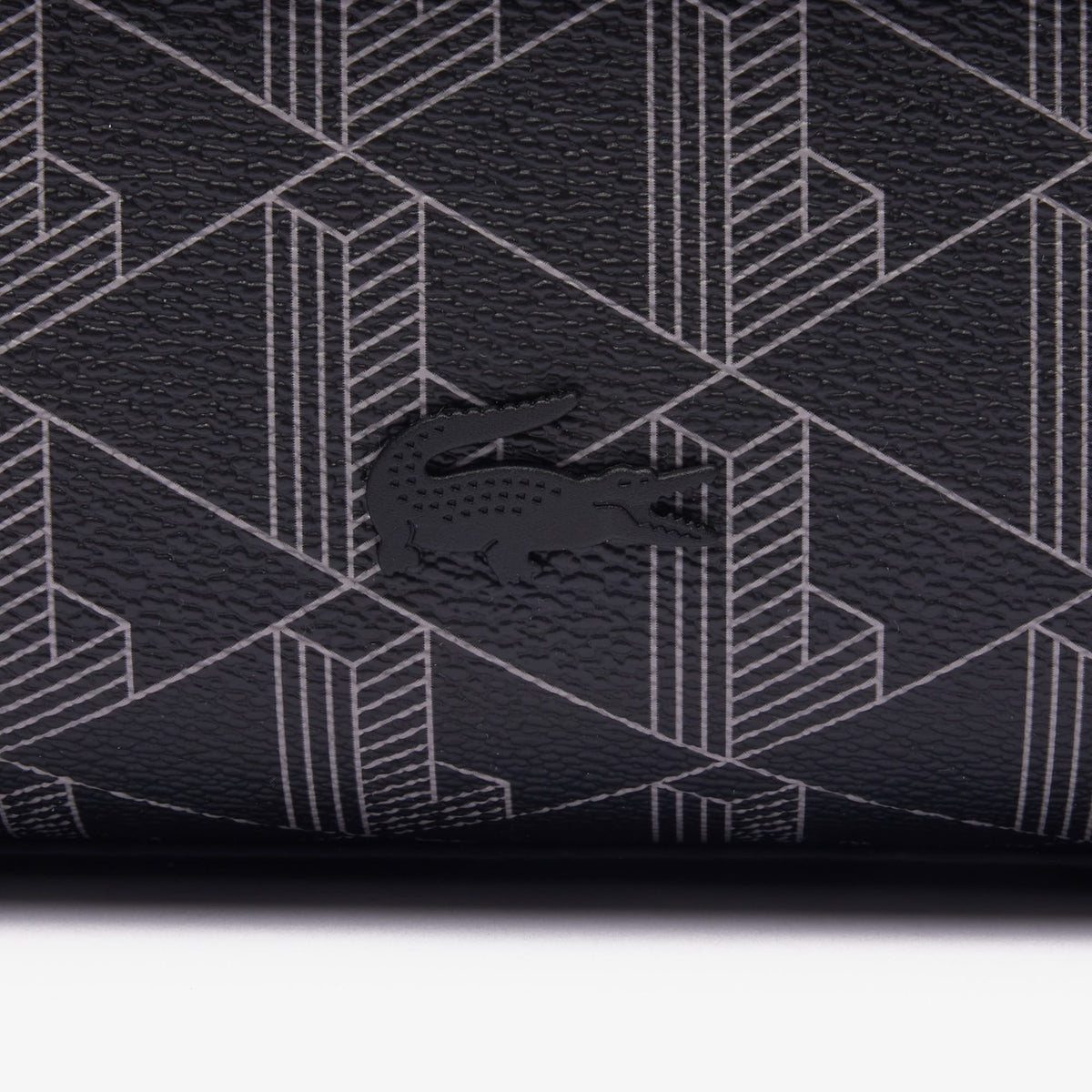Lacoste Erkek Monogram Siyah Seyahat Çantası