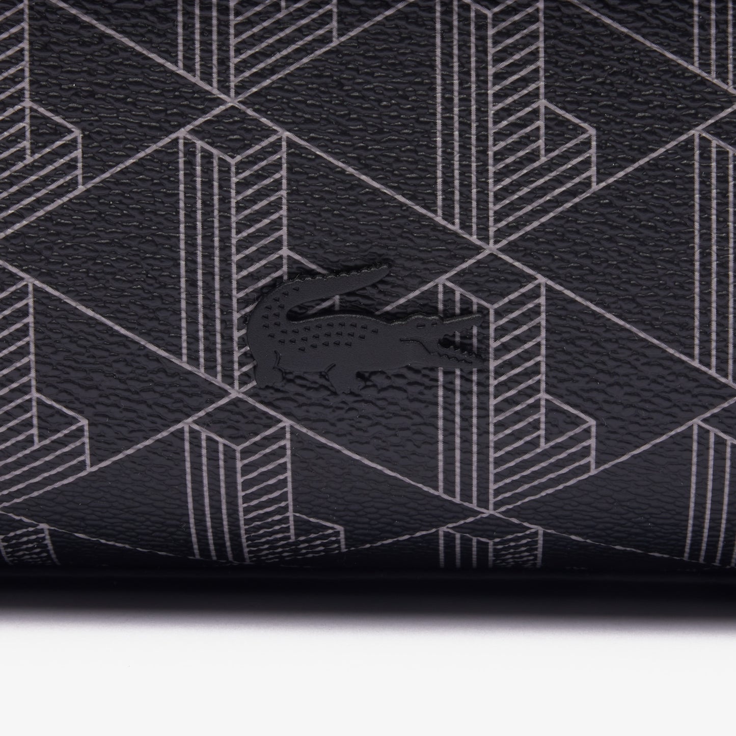 Lacoste Erkek Monogram Siyah Seyahat Çantası