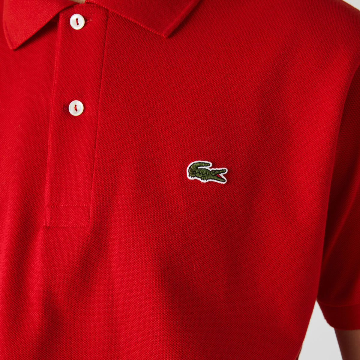 Lacoste Erkek Classic Fit L1212 Kırmızı Polo