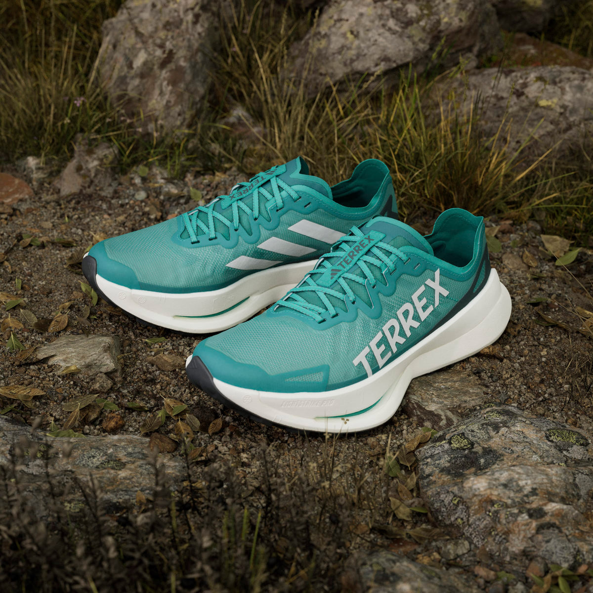 Adidas Terrex Agravic Speed Ultra Erkek Yeşil Koşu Ayakkabısı