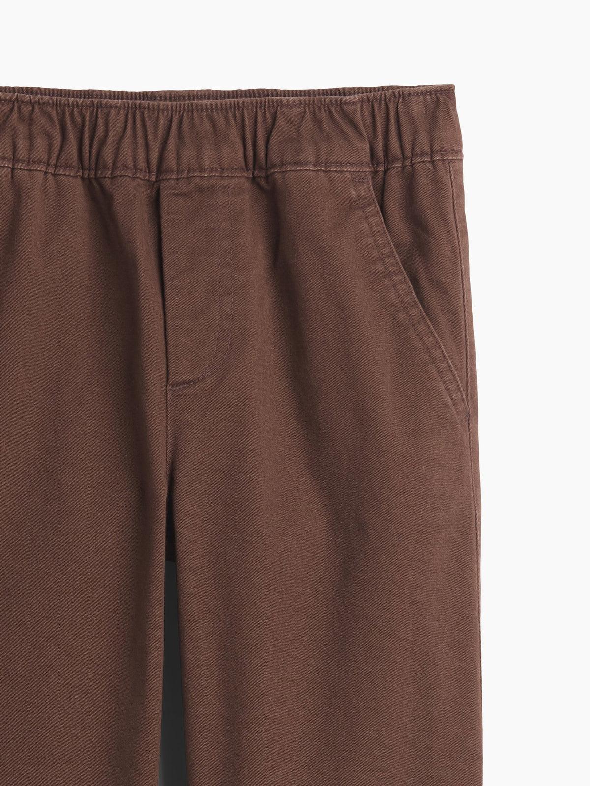 Kahverengi Pull-on Relaxed Jogger Eşofman Altı