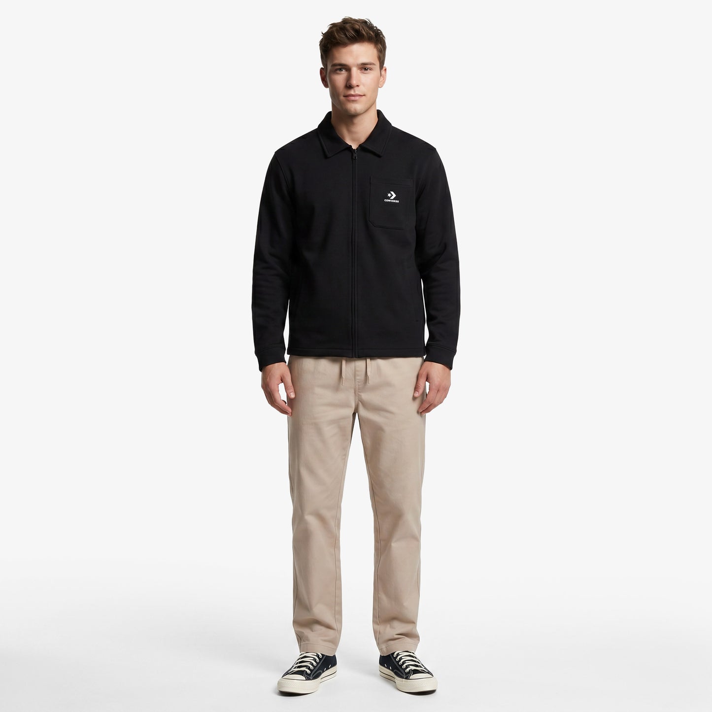 Converse Regular Fit Erkek Siyah T-shirt