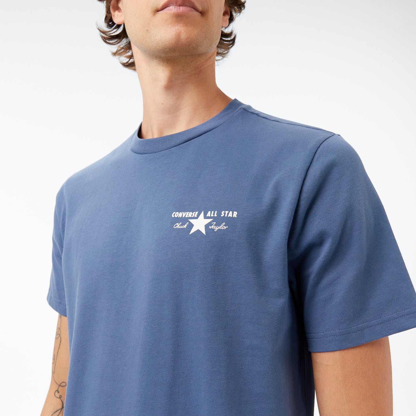Converse Erkek Mavi T Shirt