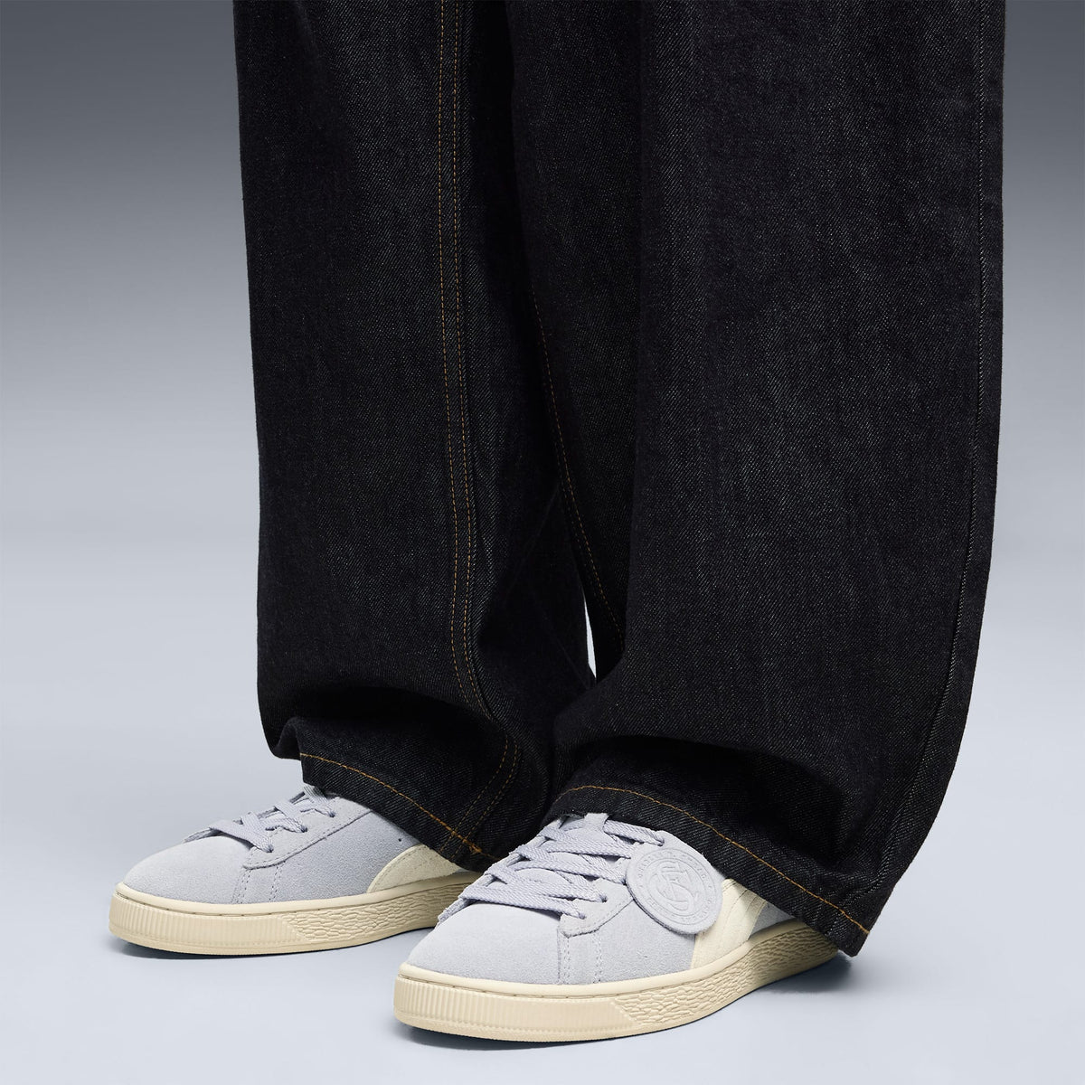 Puma Suede Charles F. Stead Kadın Mavi Spor Ayakkabı