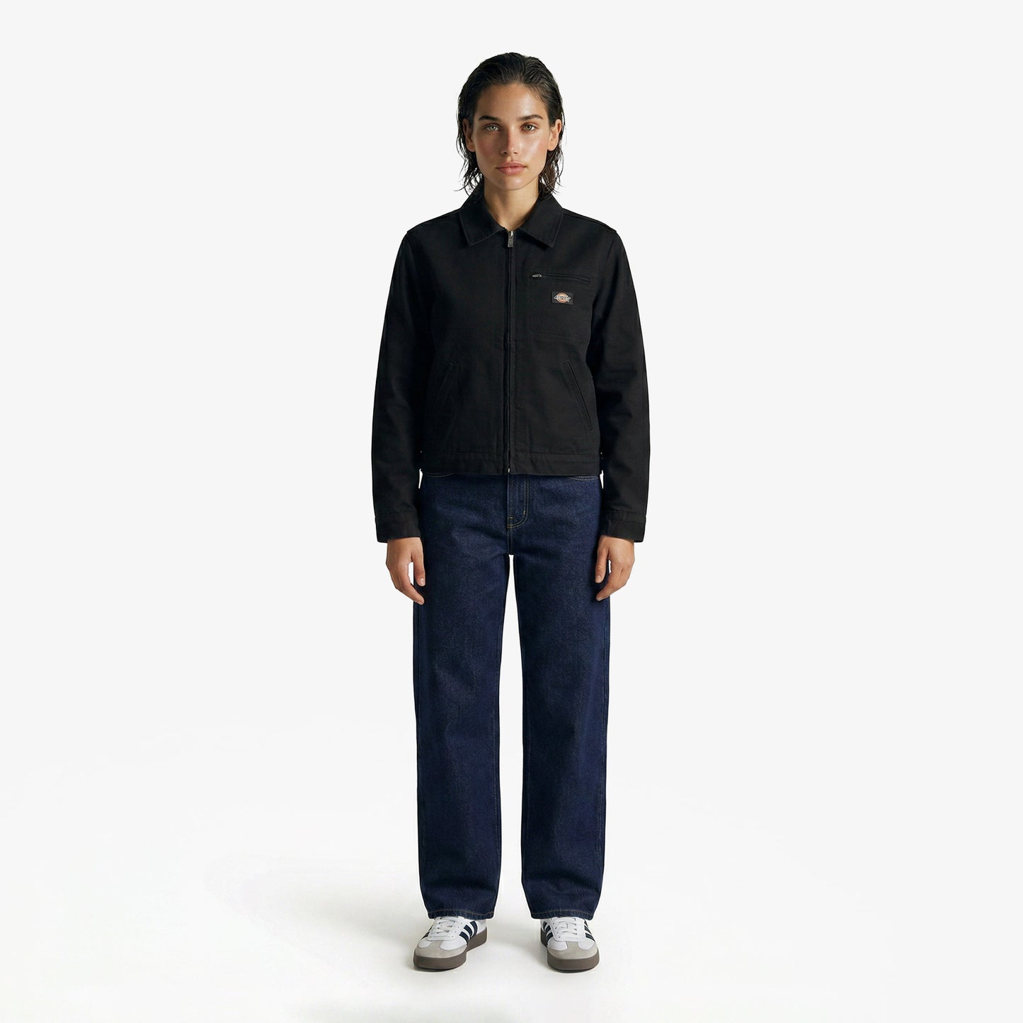 Dickies Unlined Canvas Painter Kadın Siyah Ceket