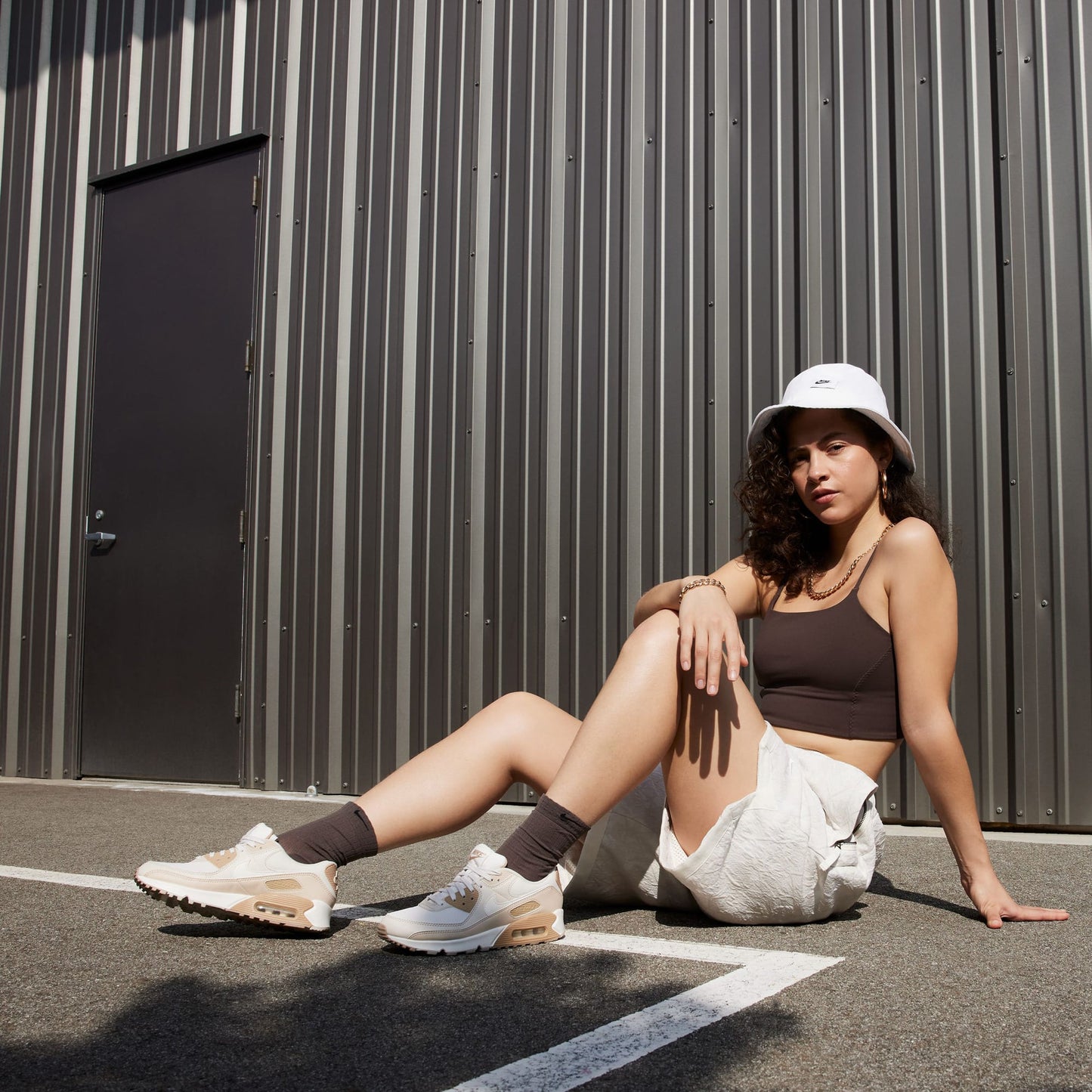 Nike Air Max 90 Kadın Krem Spor Ayakkabı