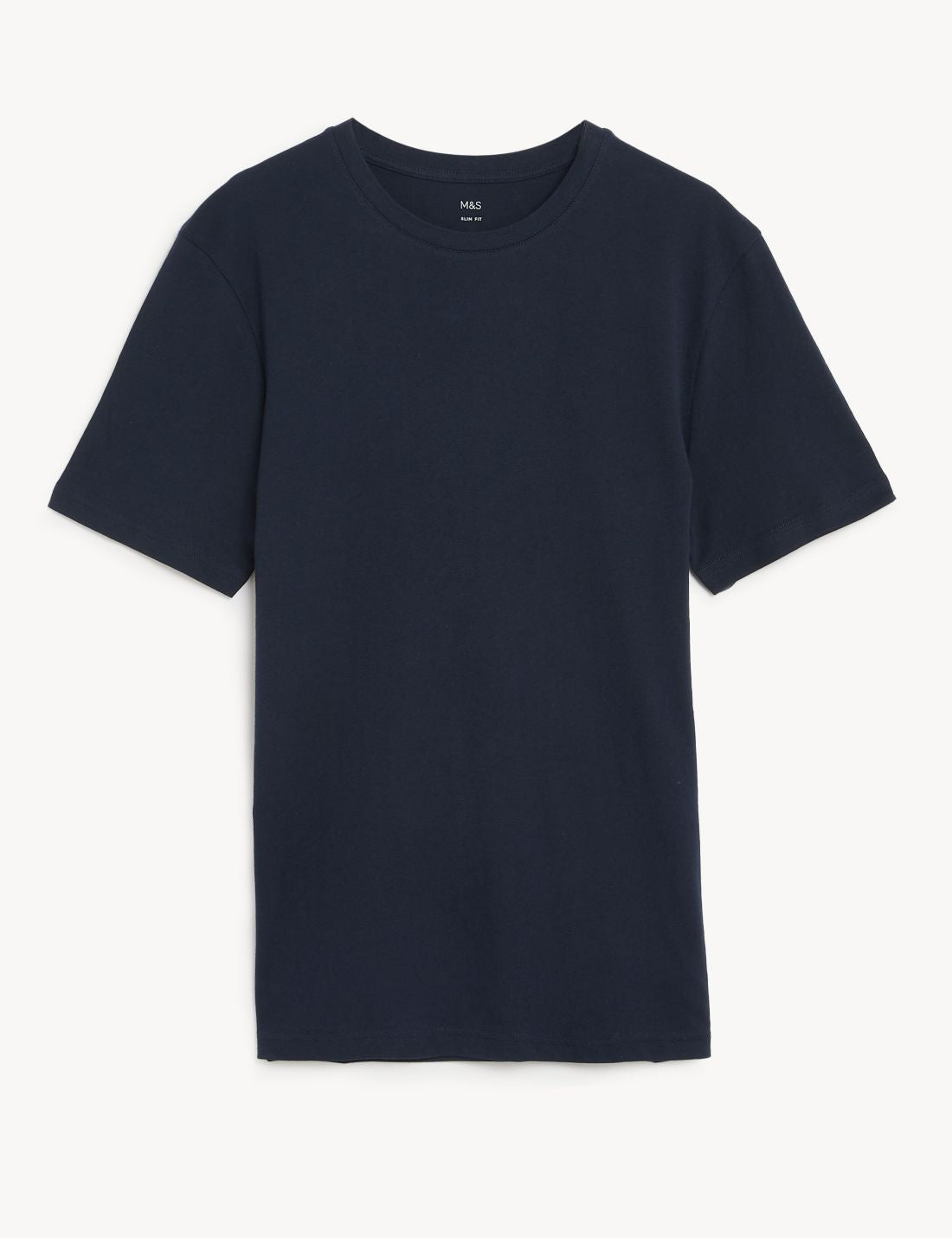 Saf Pamuklu Kısa Kollu T-shirt