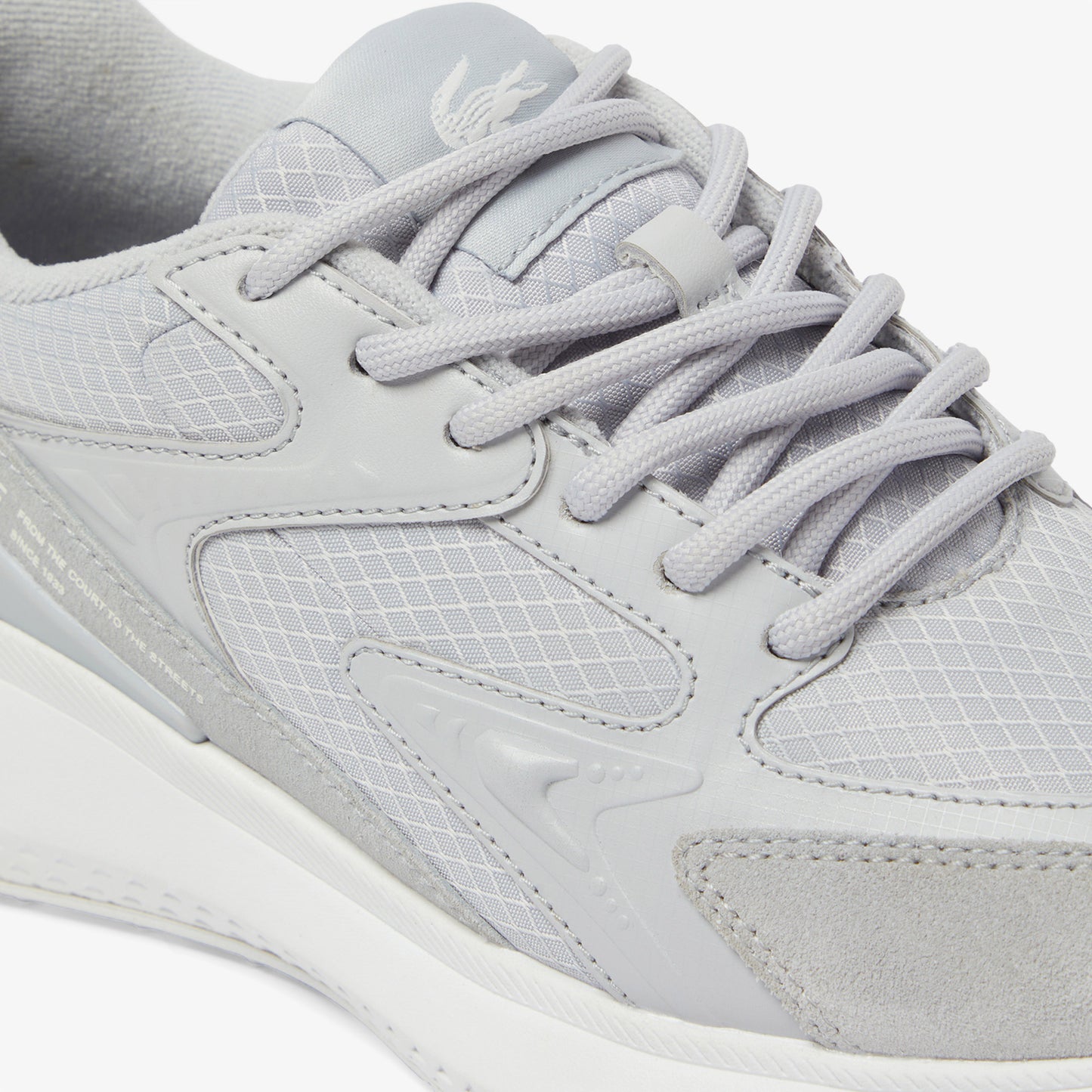 Lacoste L003 Evo Kadın Gri/beyaz Sneaker