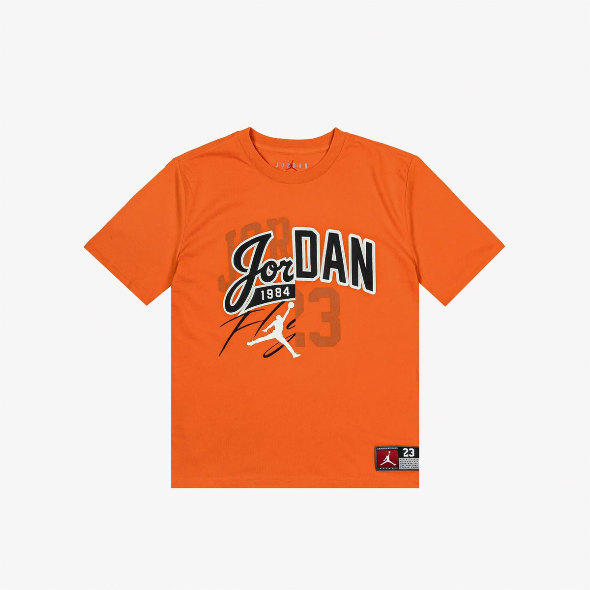Jordan Air Retro 4 Engineered Çocuk Turuncu T-shirt