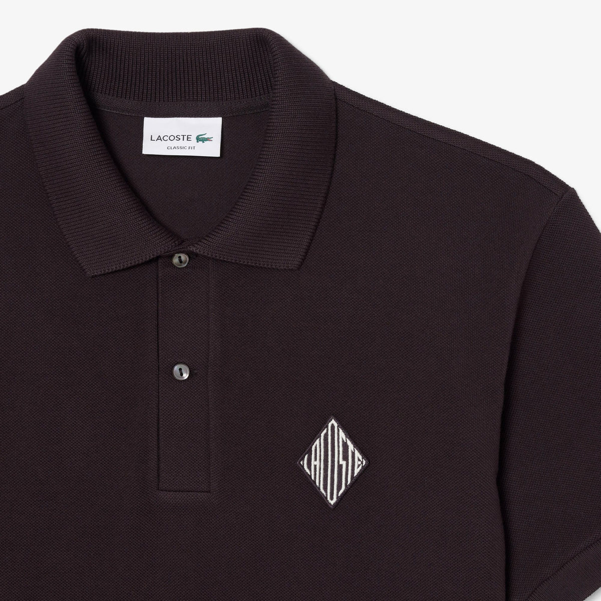 Lacoste Erkek Classic Fit Koyu Kahverengi Polo