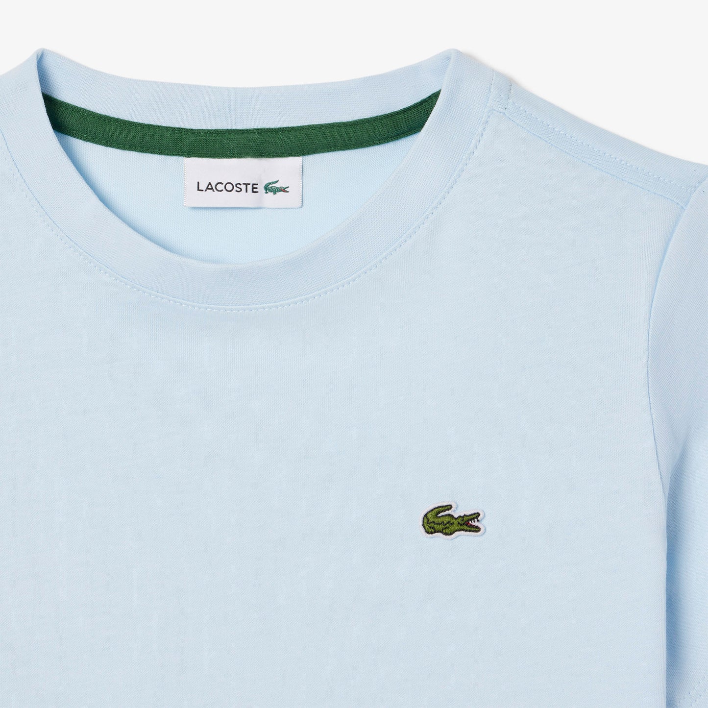 Lacoste Çocuk Bisiklet Yaka Açık Mavi T-shirt