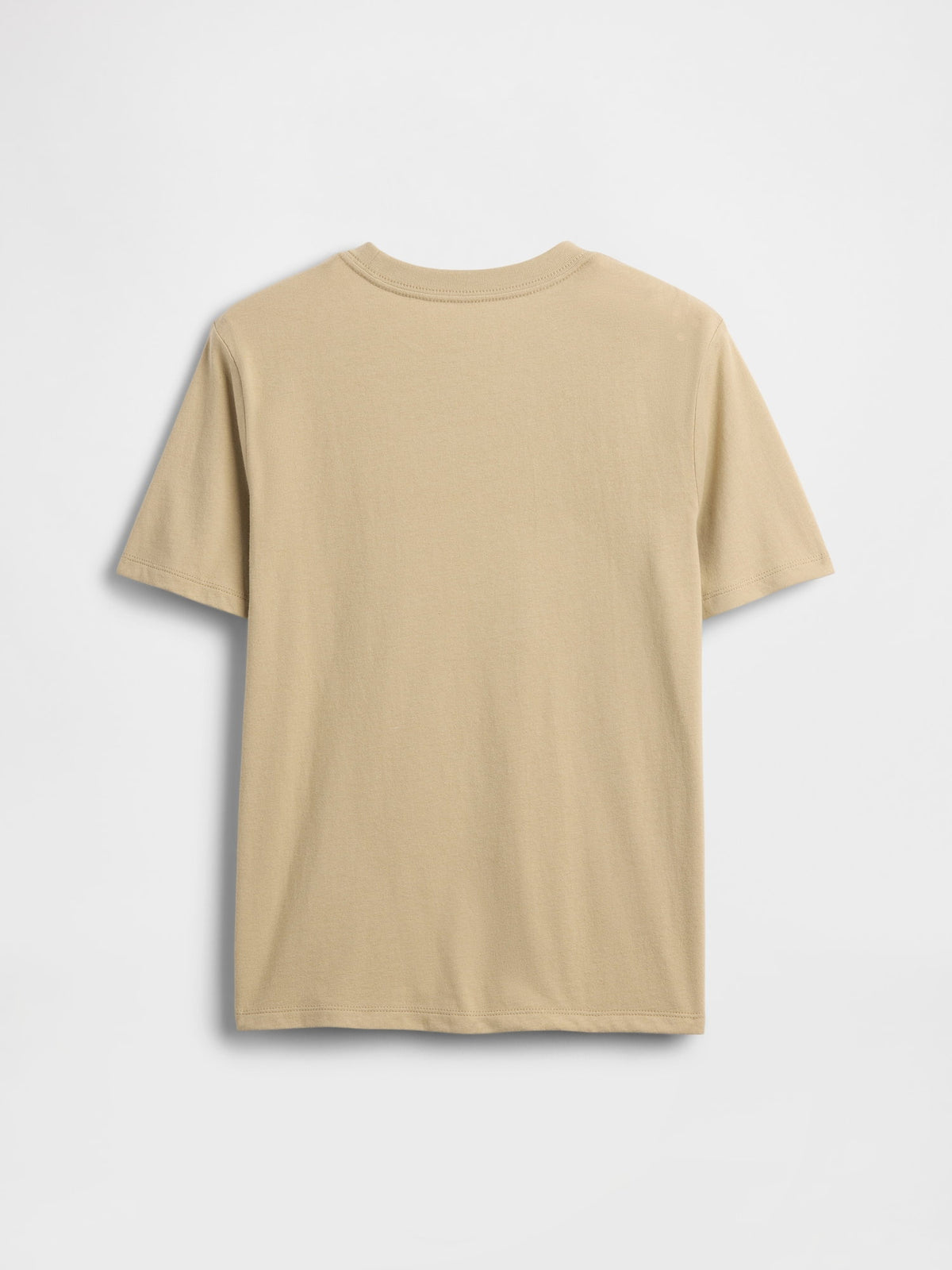 Açık Kahverengi Grafik Baskılı T-shirt