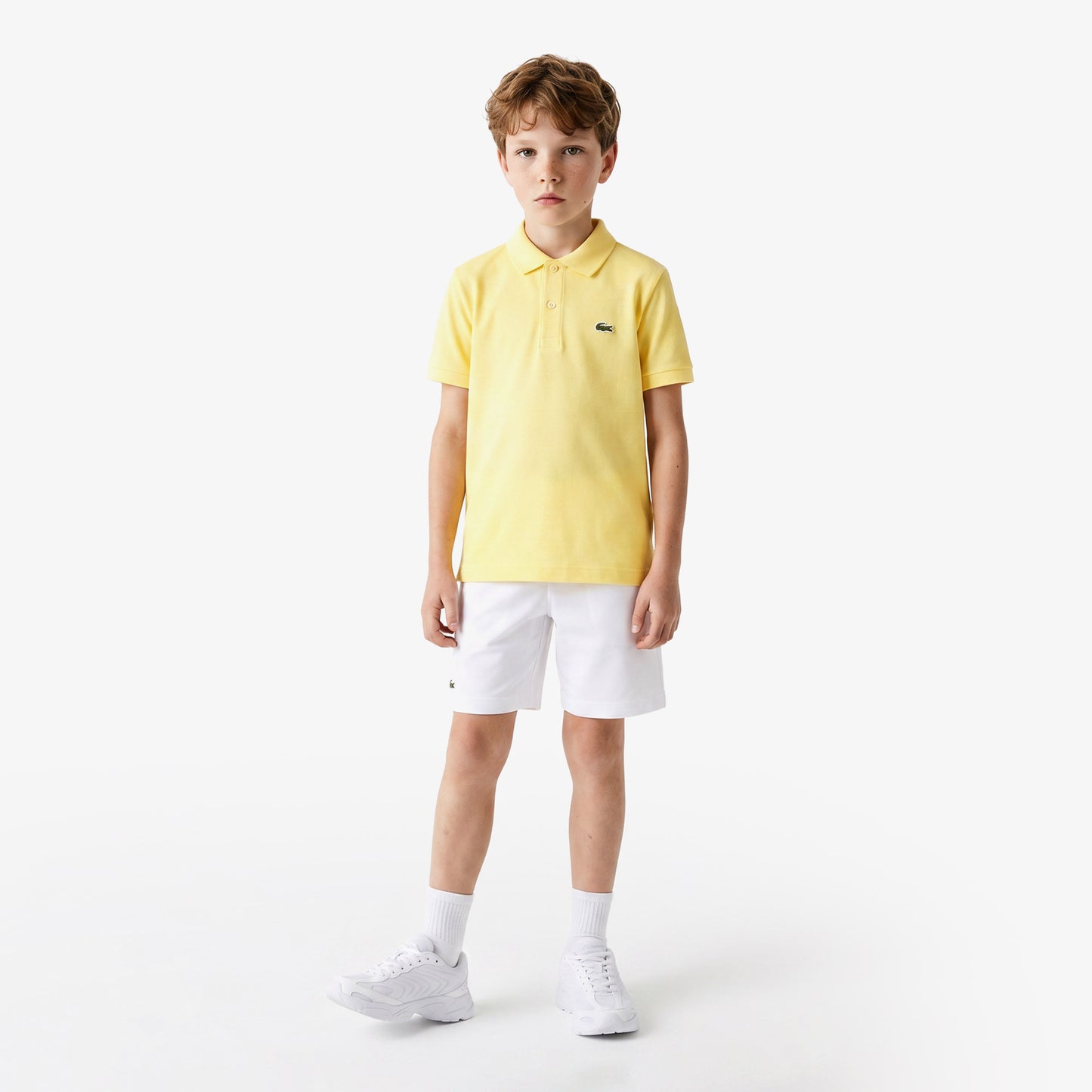 Lacoste Çocuk Regular Fit Krem Polo