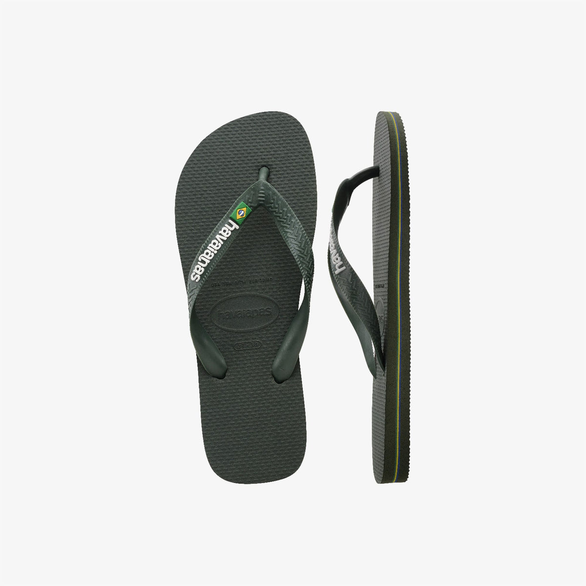 Havaianas Brazil Logo Erkek Yeşil Terlik