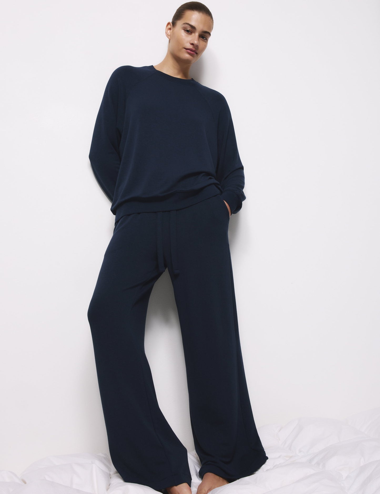 Wide Leg Pijama Altı