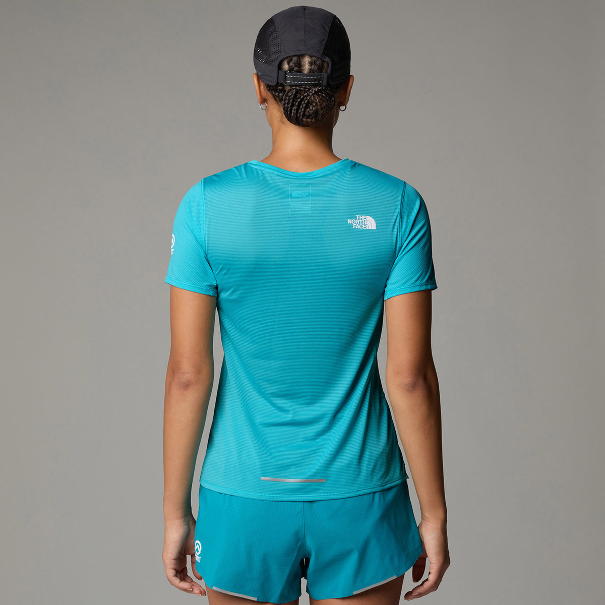 The North Face Summit Series High Trail Kadın Mavi Koşu T-shirt