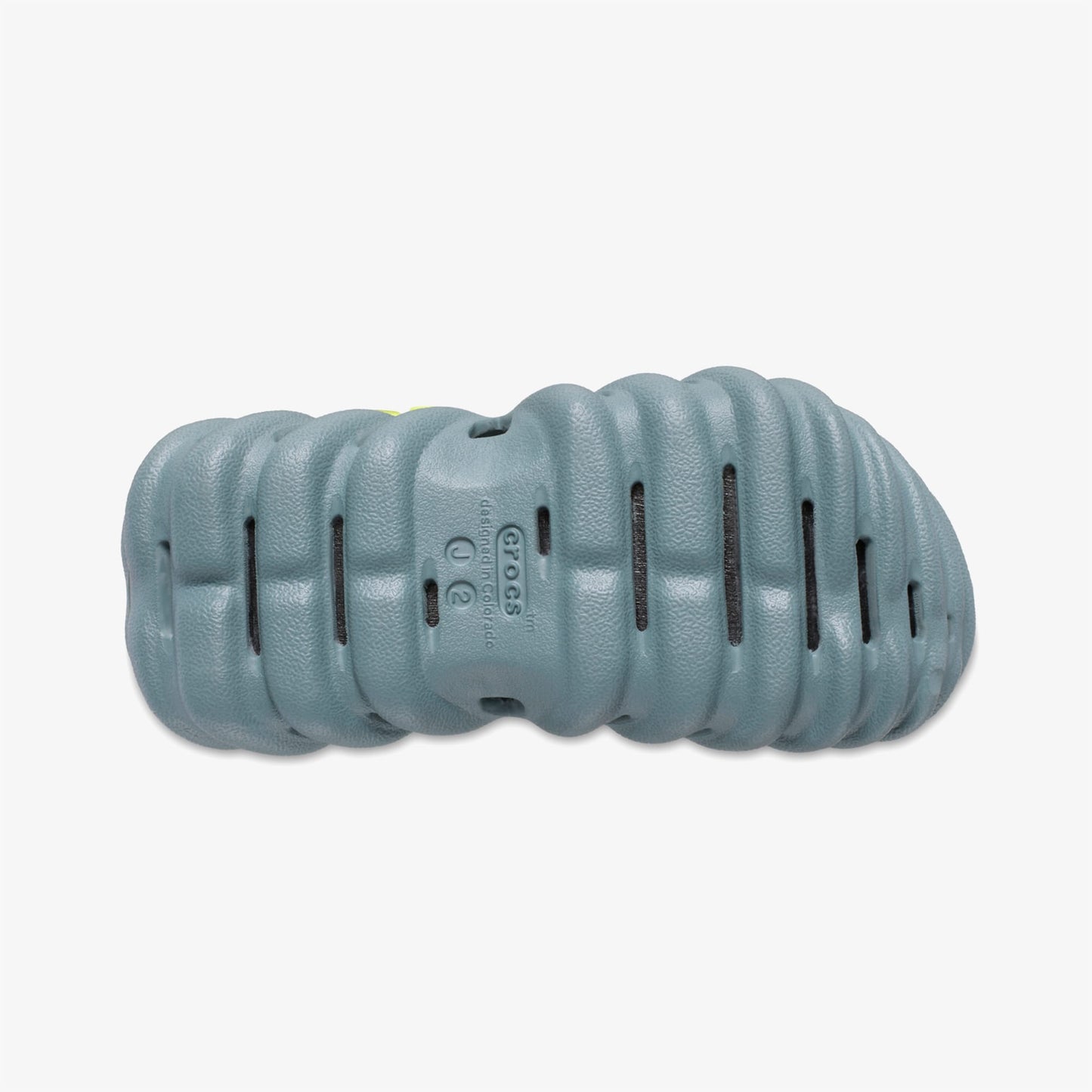 Crocs Echo Clog Çocuk Yeşil Terlik