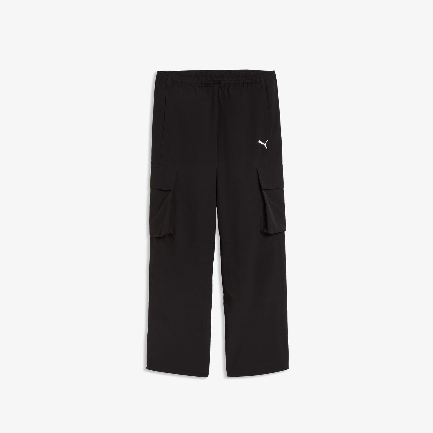 Puma Relaxed Woven Cargo Çocuk Siyah Pantolon
