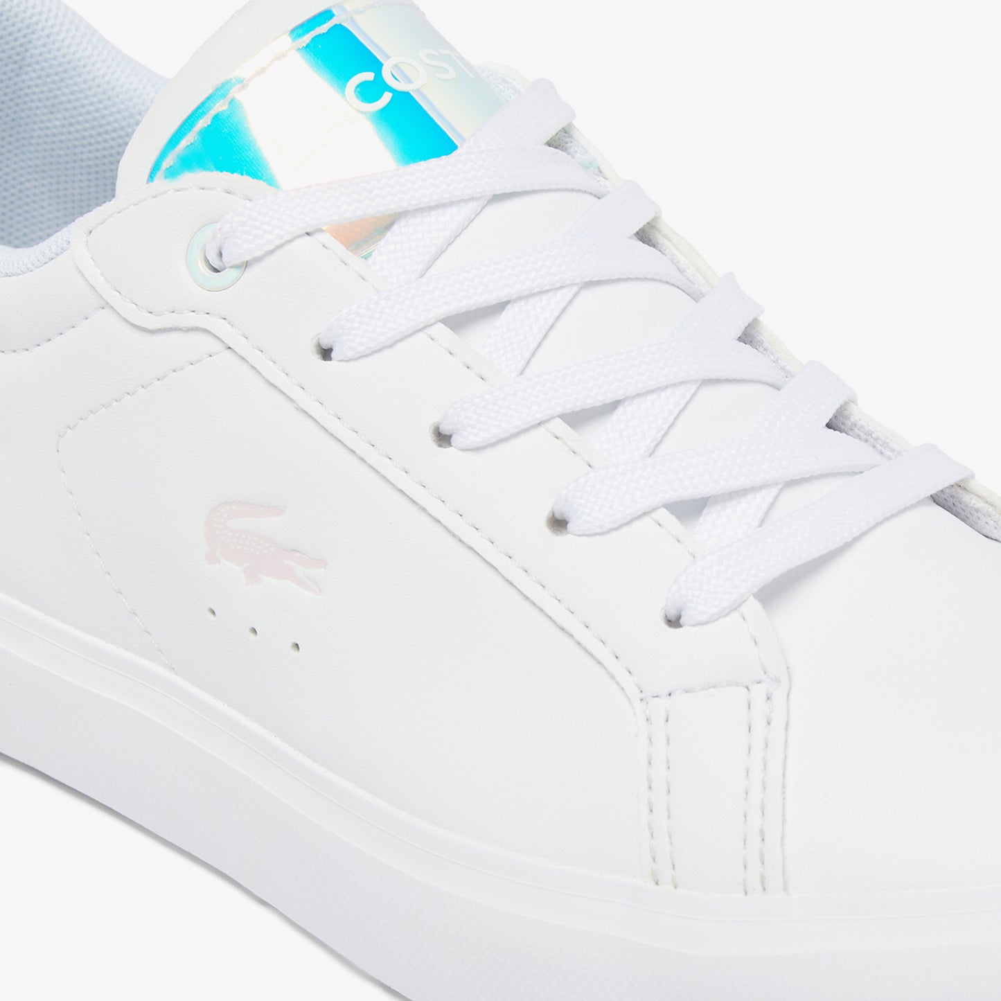 Lacoste Powercourt Bebek Beyaz/pembe Spor Ayakkabı