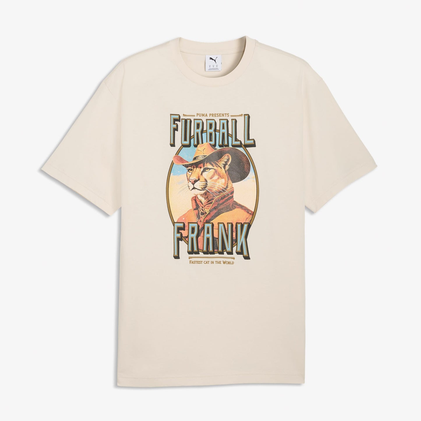 Puma Graphic Erkek Beyaz T-shirt