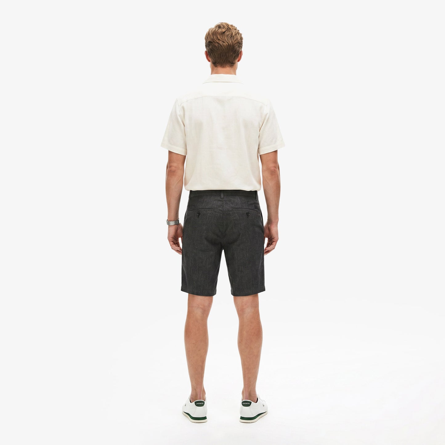 Lacoste Slim Fit Erkek Siyah Şort