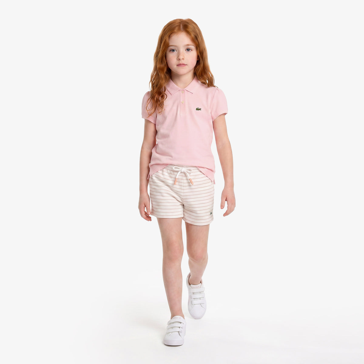 Lacoste Regular Fit Çocuk Beyaz Polo