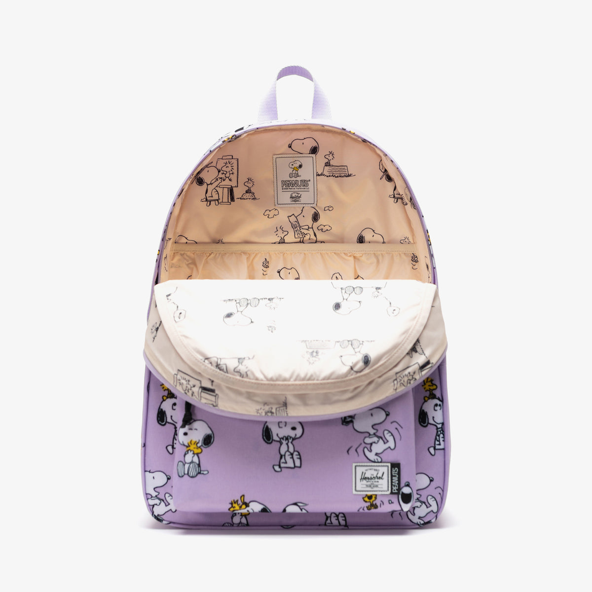 Herschel Peanuts Classic Unisex Mor Sırt Çantası