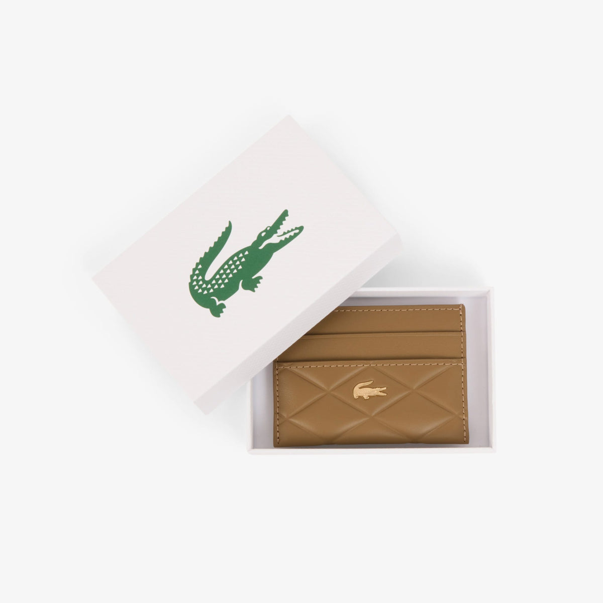 Lacoste Crocodelle Kadın Bej Cüzdan