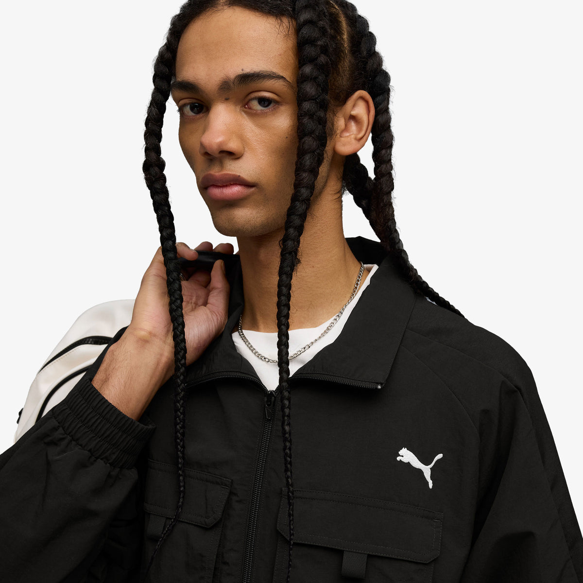 Puma T7 Cargo Relaxed Track Erkek Siyah Ceket