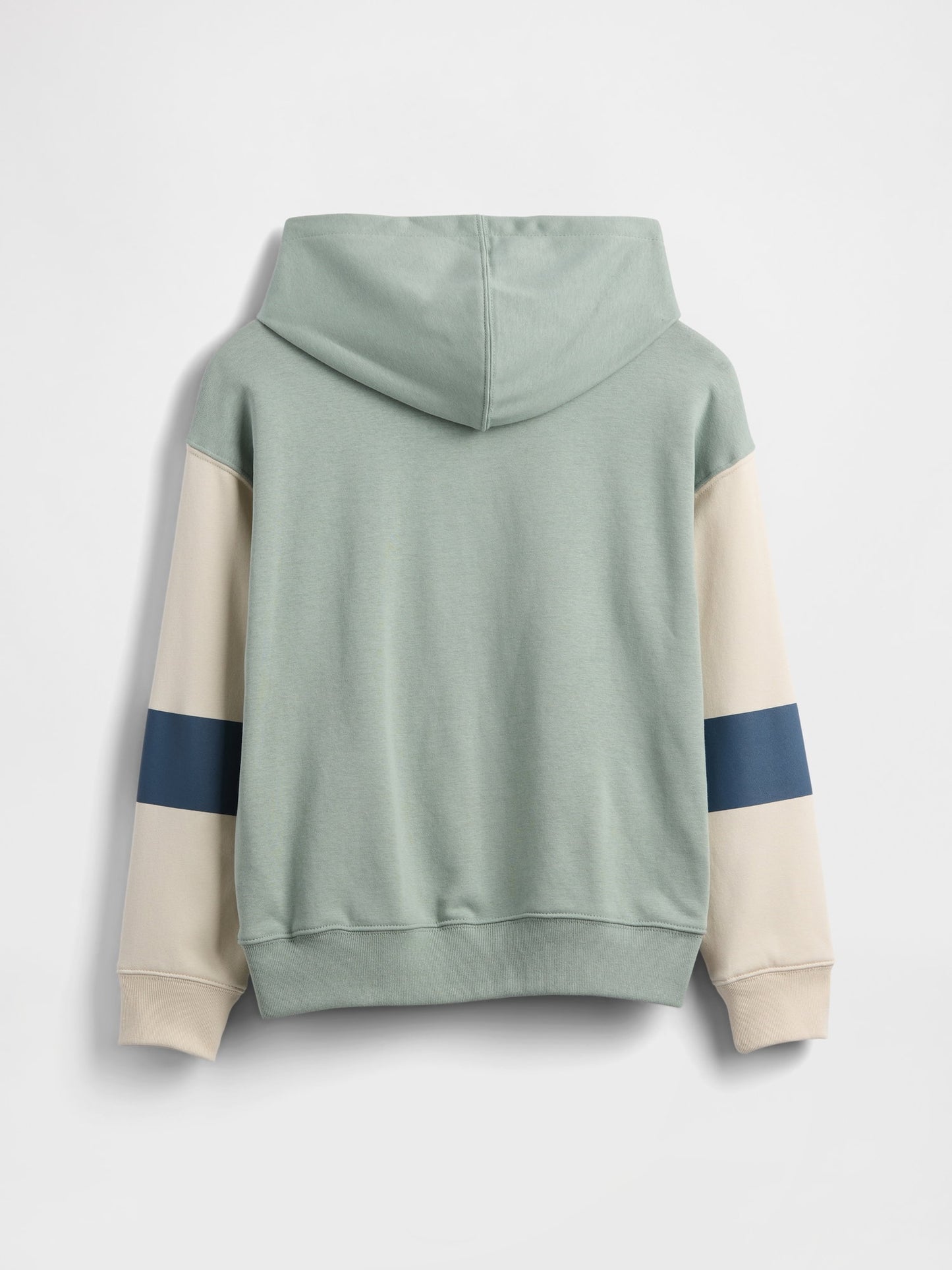 Yeşil Relaxed Gap Logo Fransız Havlu Kumaş Sweatshirt