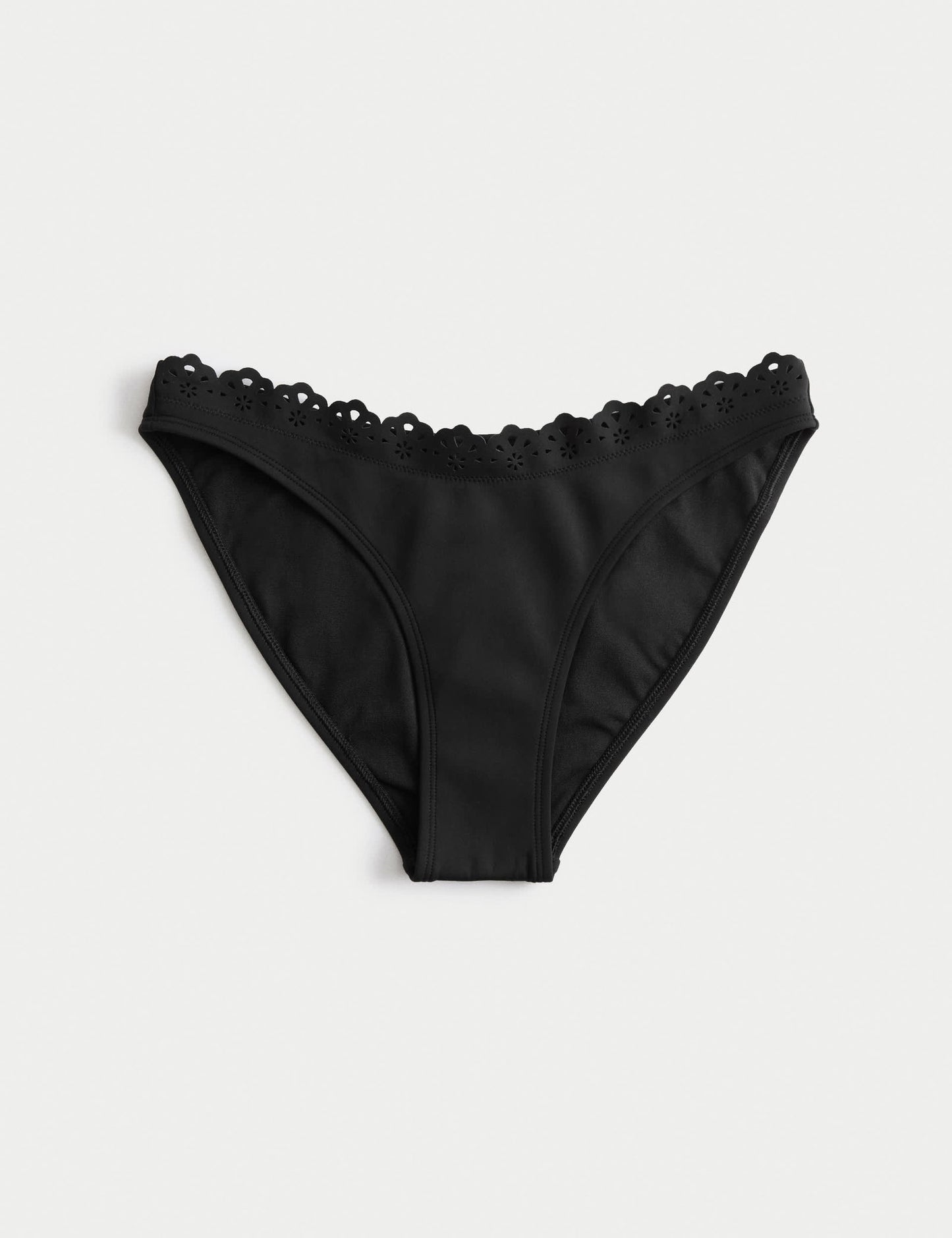 Yüksek Bel Detaylı Bikini Altı
