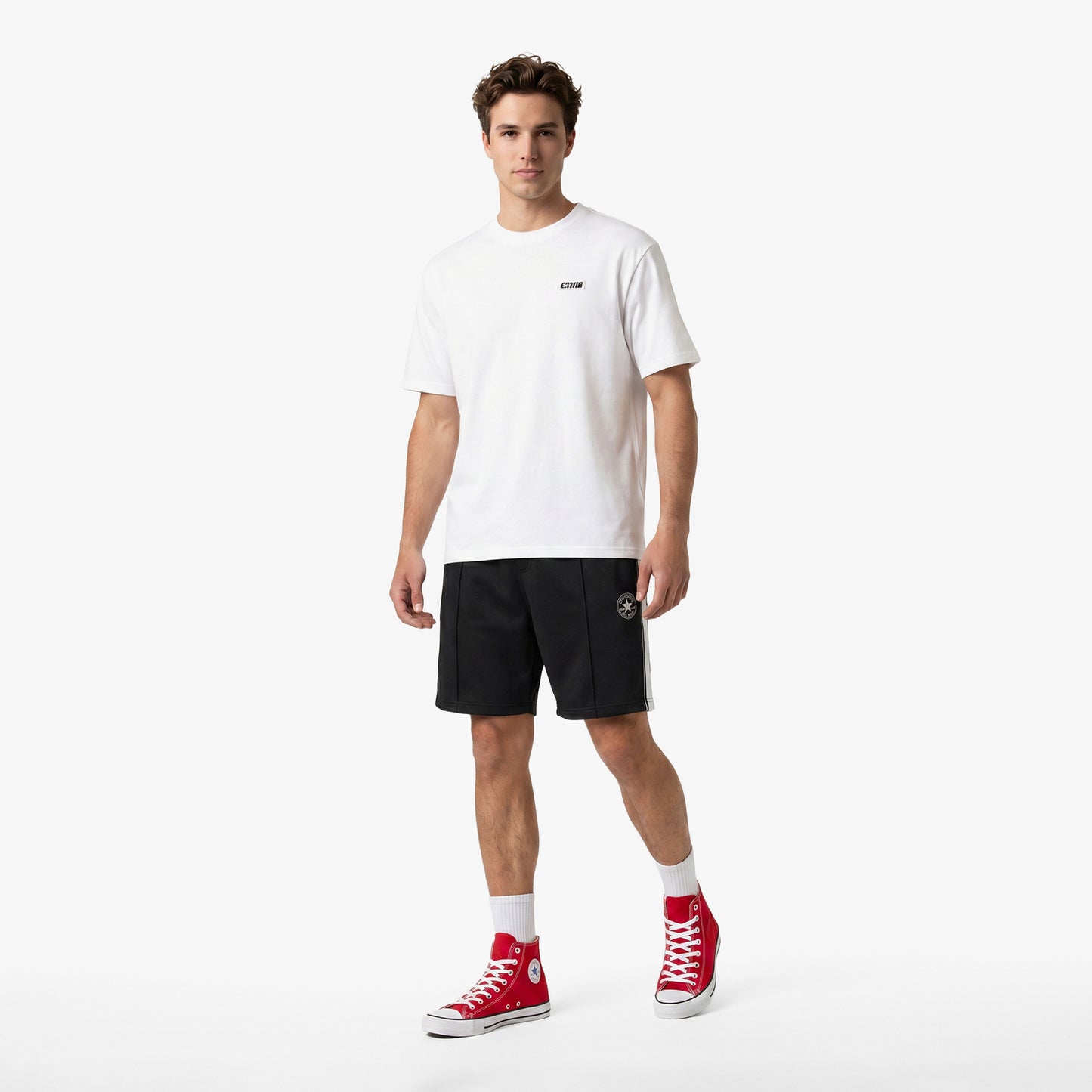 Converse Regular Fit Erkek Beyaz T-shirt