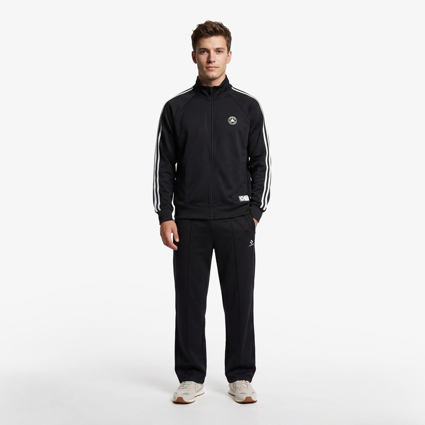 Converse Regular Fit Erkek Siyah Sweatshirt