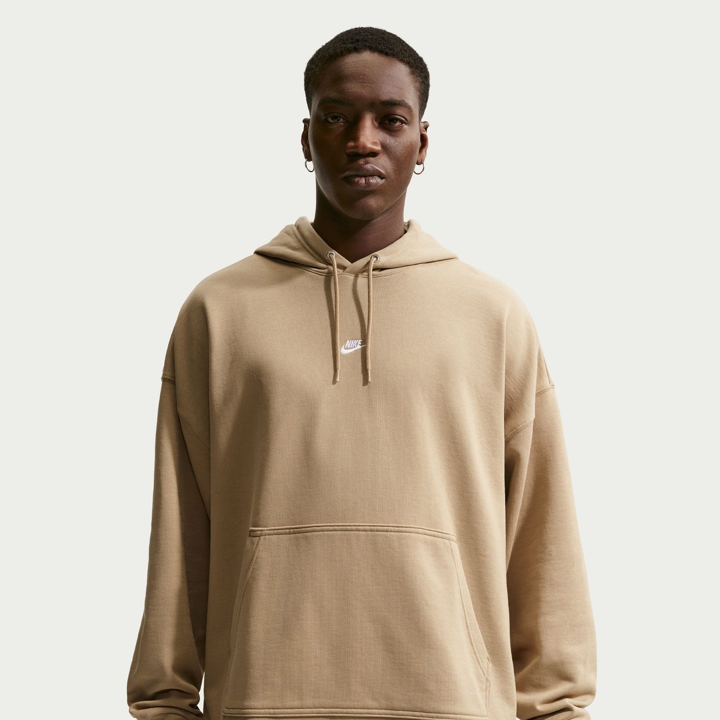 Nike Club Erkek Kahverengi Sweatshirt