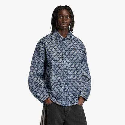 Adidas Denim Monogram Gömlek Erkek