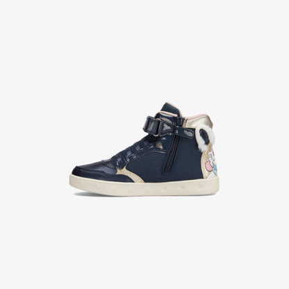Geox J Skylin G. G Çocuk Lacivert Sneaker