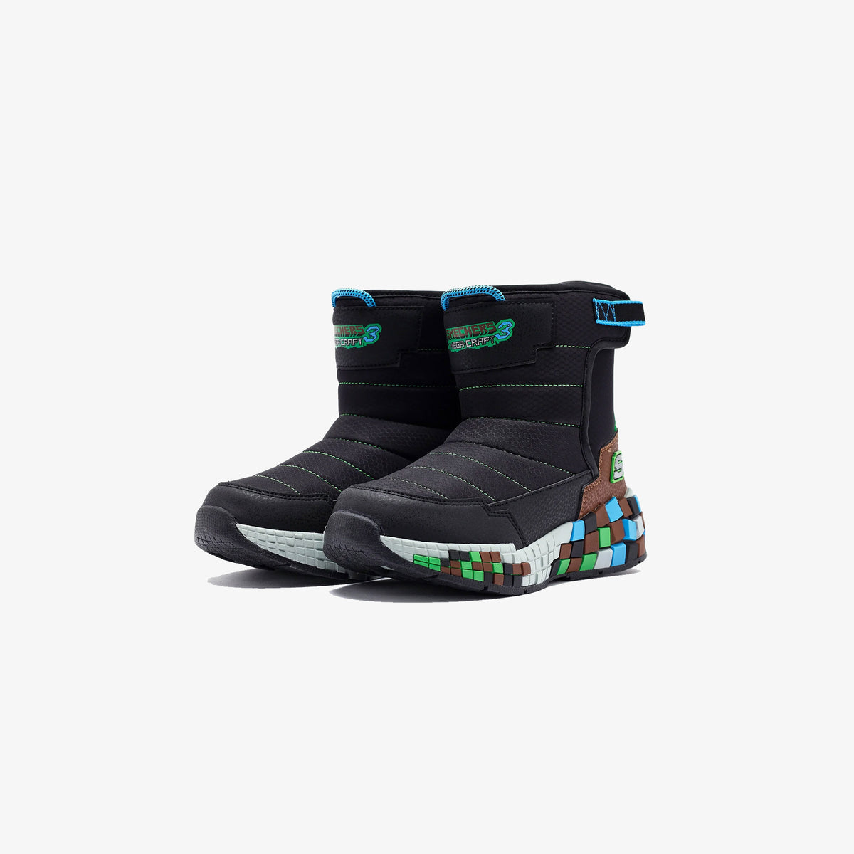Skechers Megacraft 3.0 Çocuk Siyah Spor Ayakkabı