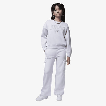 Jordan Baby Blue Crew Çocuk Gri Sweatshirt