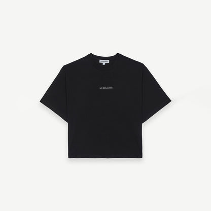 Les Benjamins Kadın Siyah T-shirt
