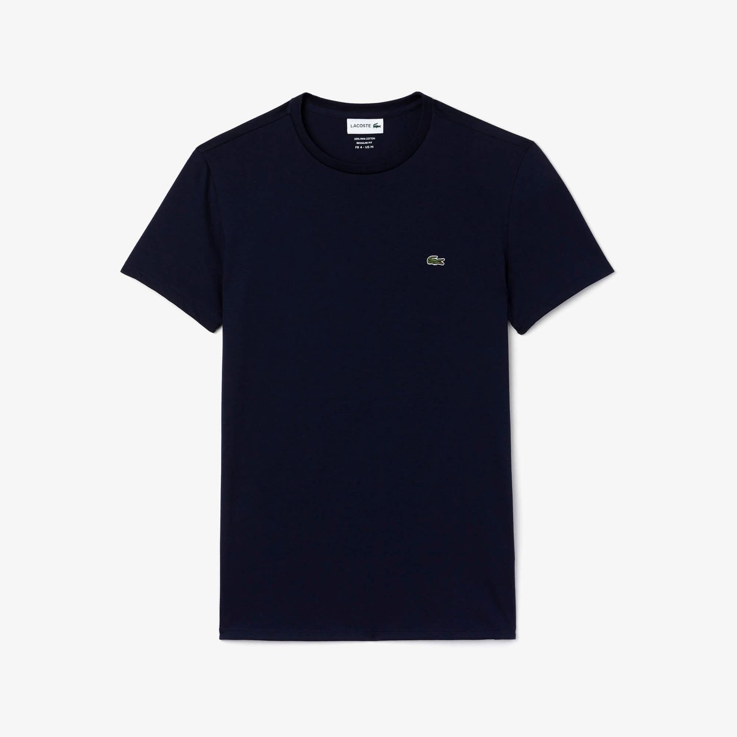 Lacoste Erkek Slim Fit Bisiklet Yaka Lacivert T-shirt