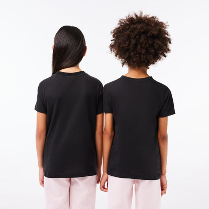 Lacoste Classic Çocuk Siyah T-shirt
