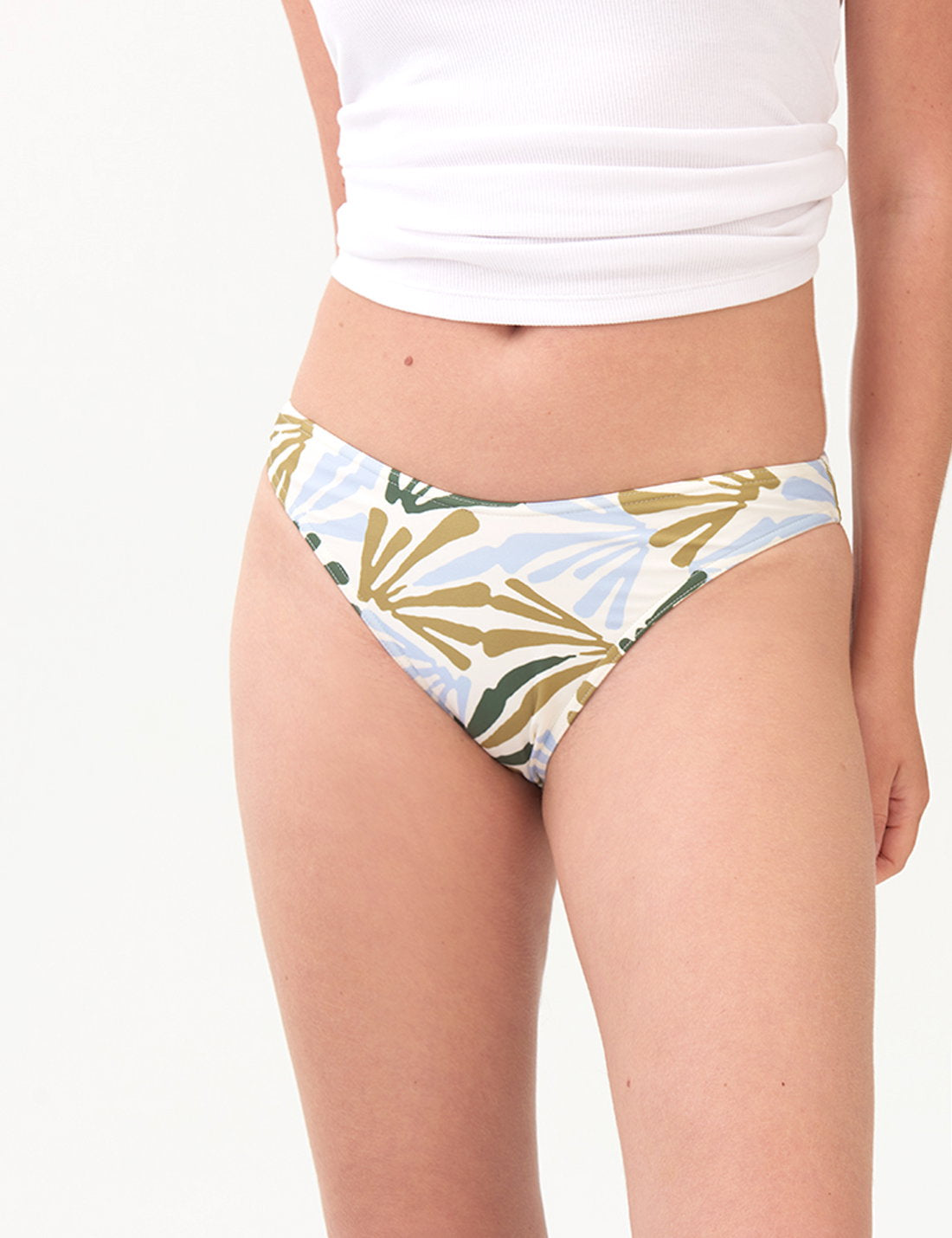 Işıltılı Yüksek Bel Bikini Altı