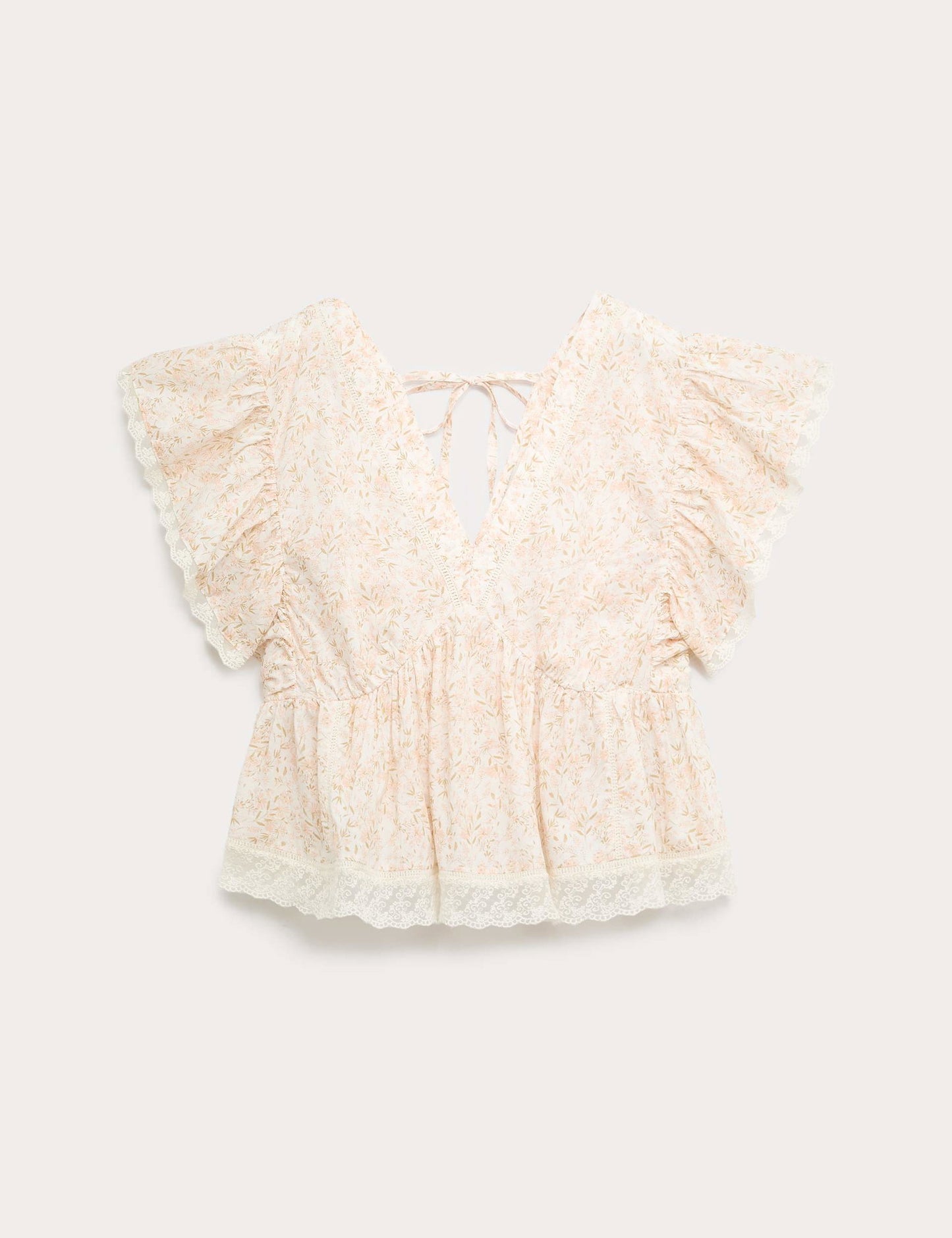 Pamuklu Vintage Bluz
