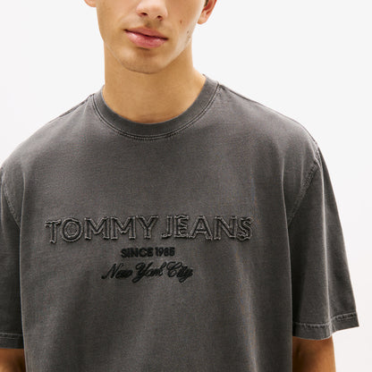 Tommy Hilfiger 90s New Classics Erkek Siyah T-shirt