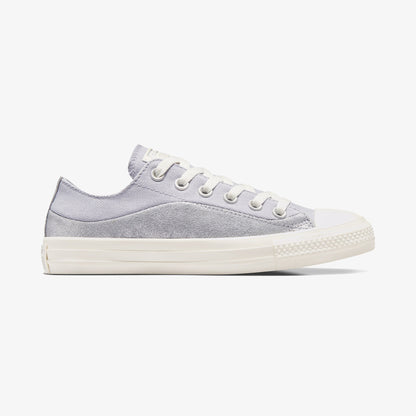 Converse Chuck Taylor All Star Suede Shimmer Unisex Lila Deri Sneaker