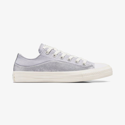 Converse Chuck Taylor All Star Suede Shimmer Unisex Lila Deri Sneaker