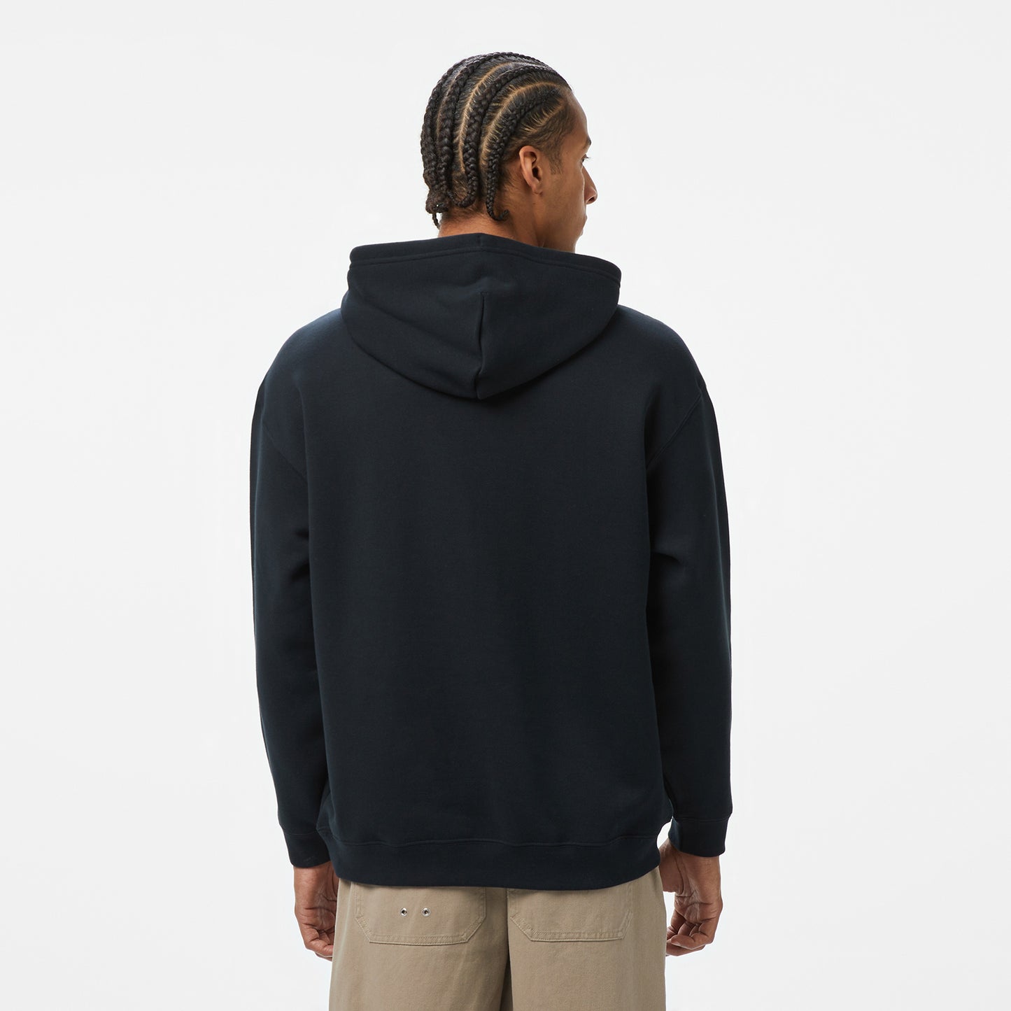 Converse Loose Fit Erkek Siyah Hoodie