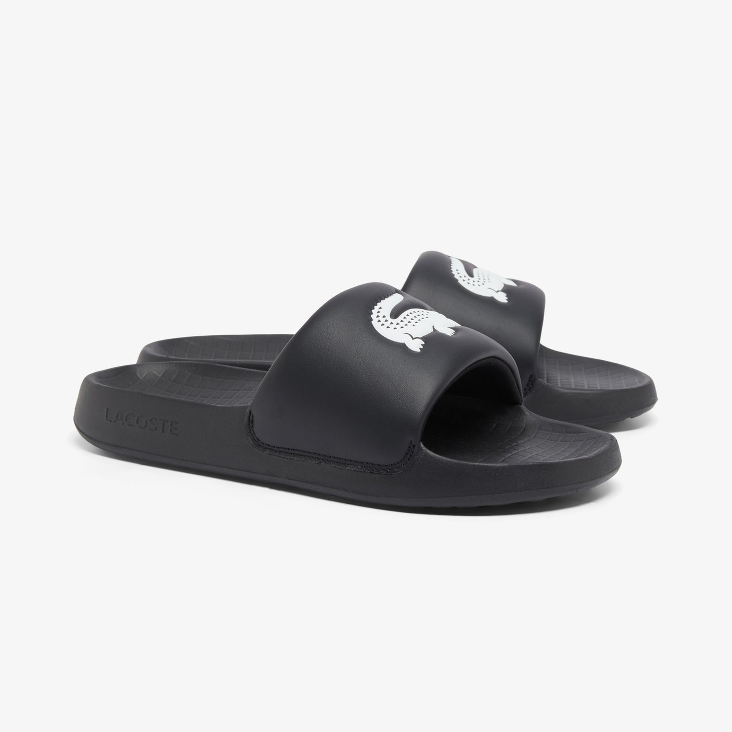 Lacoste Serve Slide 1.0 Erkek Siyah Terlik