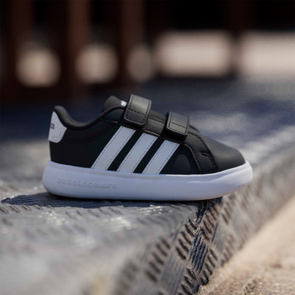 Adidas Grand Court 3.0 Bubble Comfort Çocuk Siyah Spor Ayakkabı